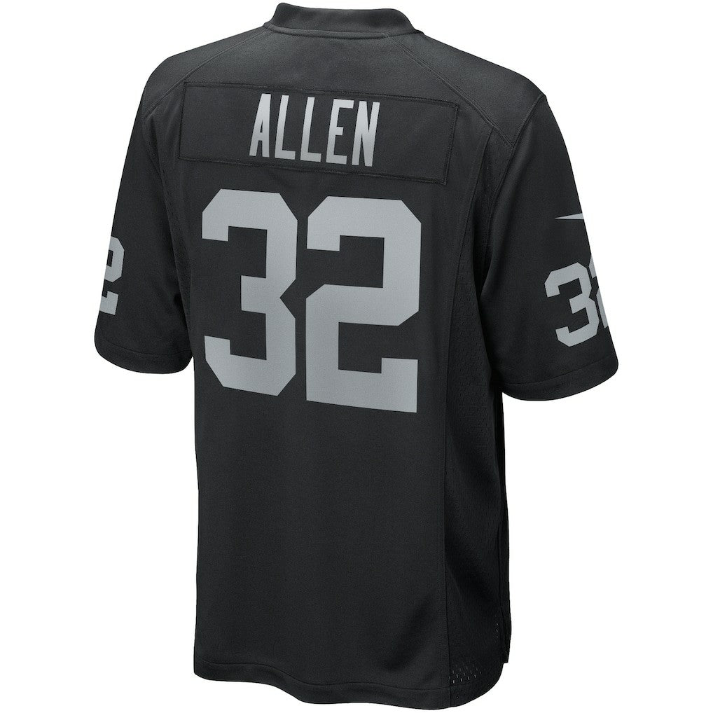 Marcus Allen Las Vegas Raiders Game Retired Player Jersey Black