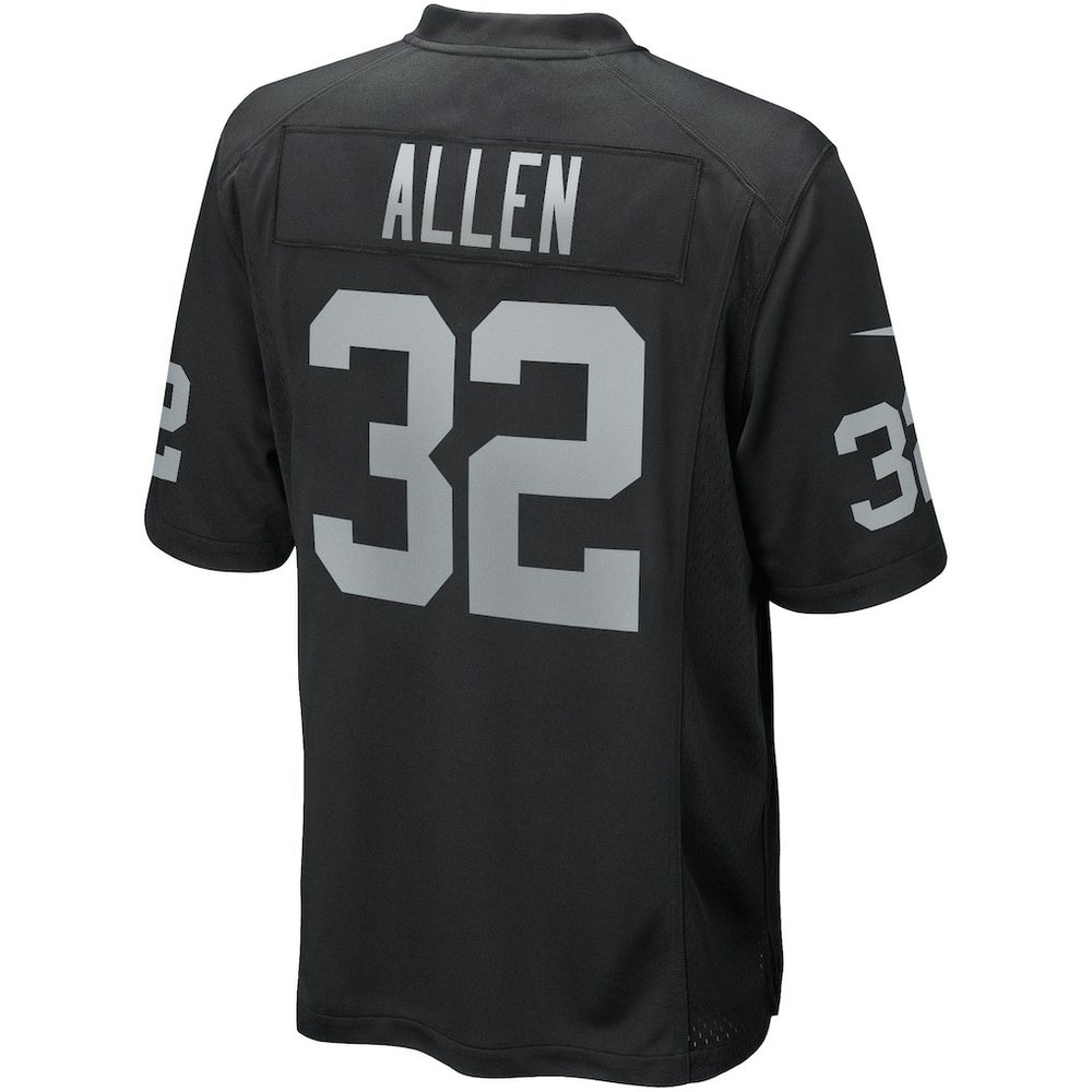 Marcus Allen Las Vegas Raiders Game Retired Player Jersey Black