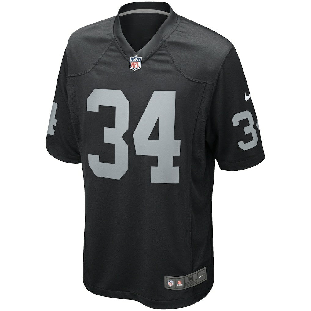 Bo Jackson Las Vegas Raiders Game Retired Player Jersey Black