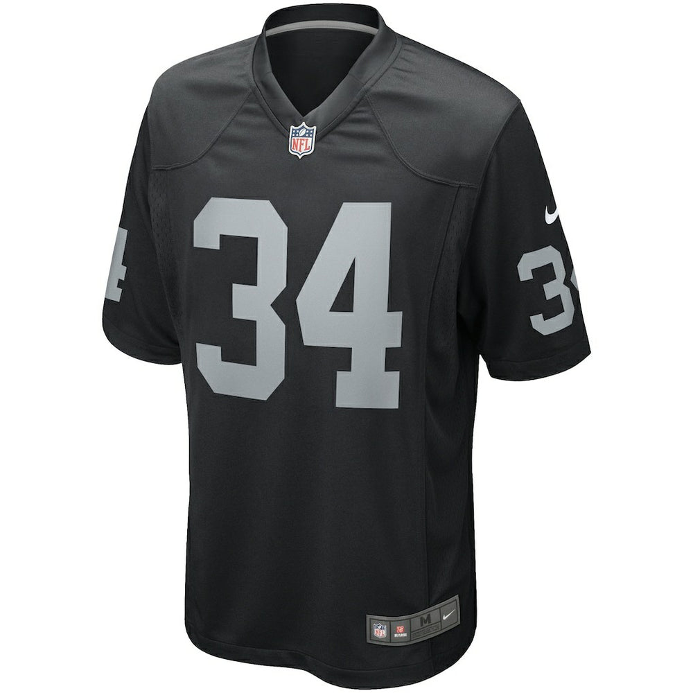 Bo Jackson Las Vegas Raiders Game Retired Player Jersey Black