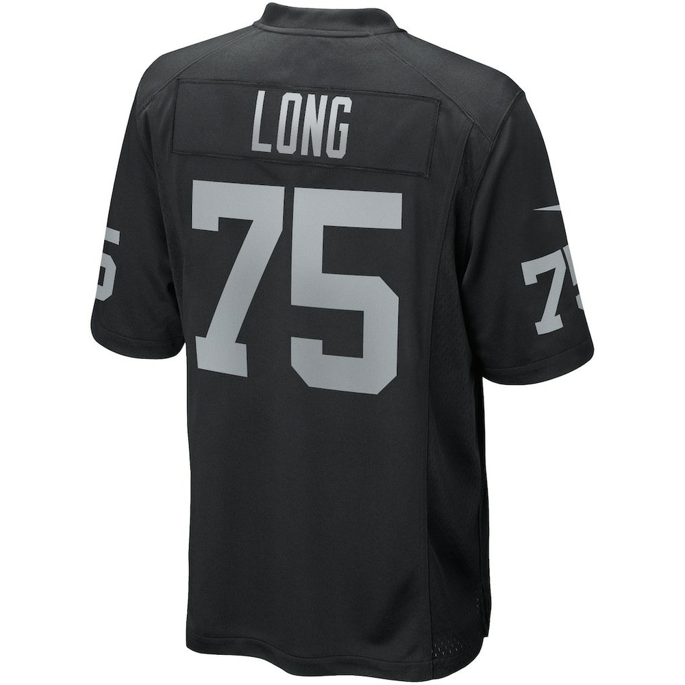 Howie Long Las Vegas Raiders Game Retired Player Jersey Black