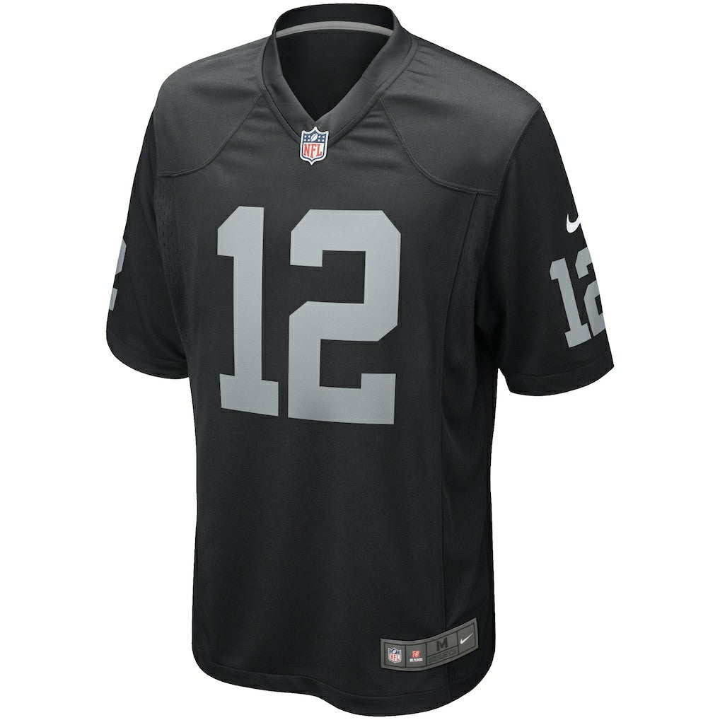 Ken Stabler Las Vegas Raiders Game Retired Player Jersey Black