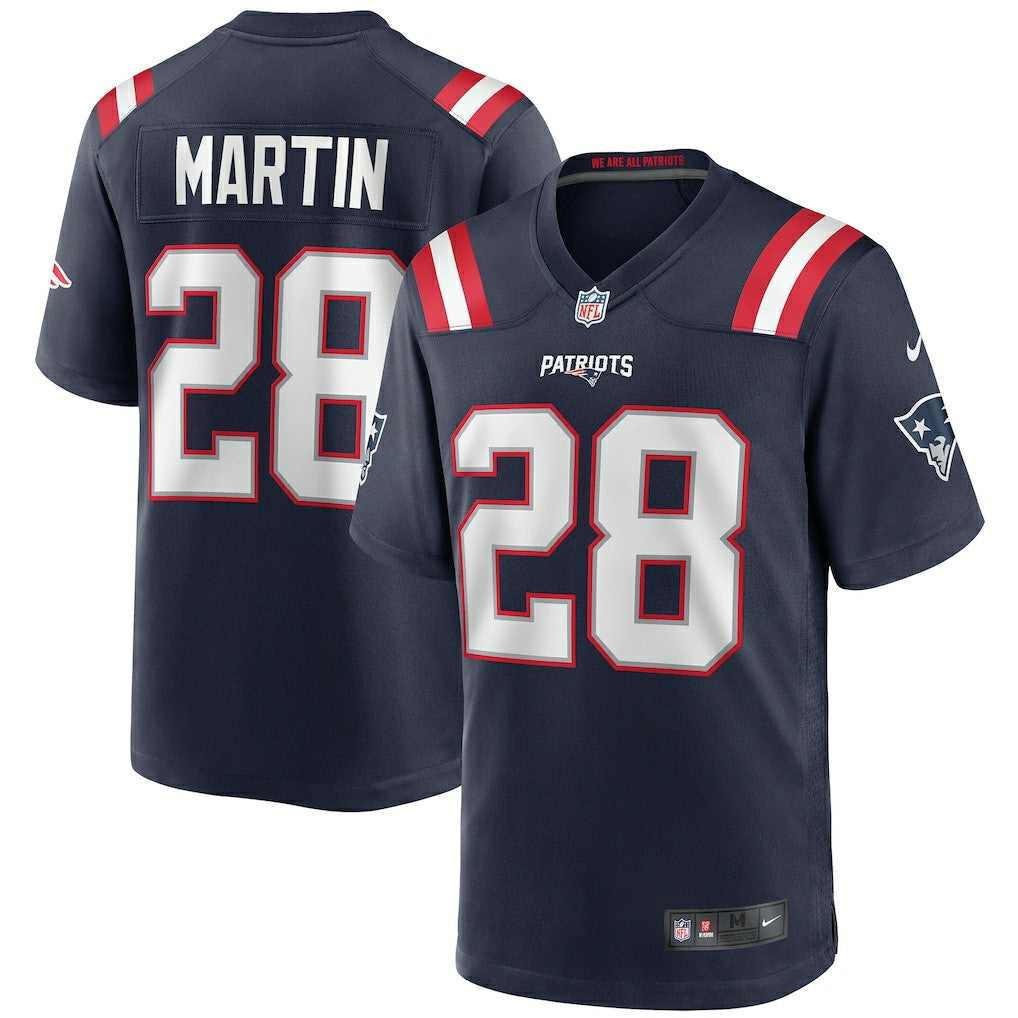 NFL Curtis Martin New England Patriots Game Retired Player Jersey - Navy