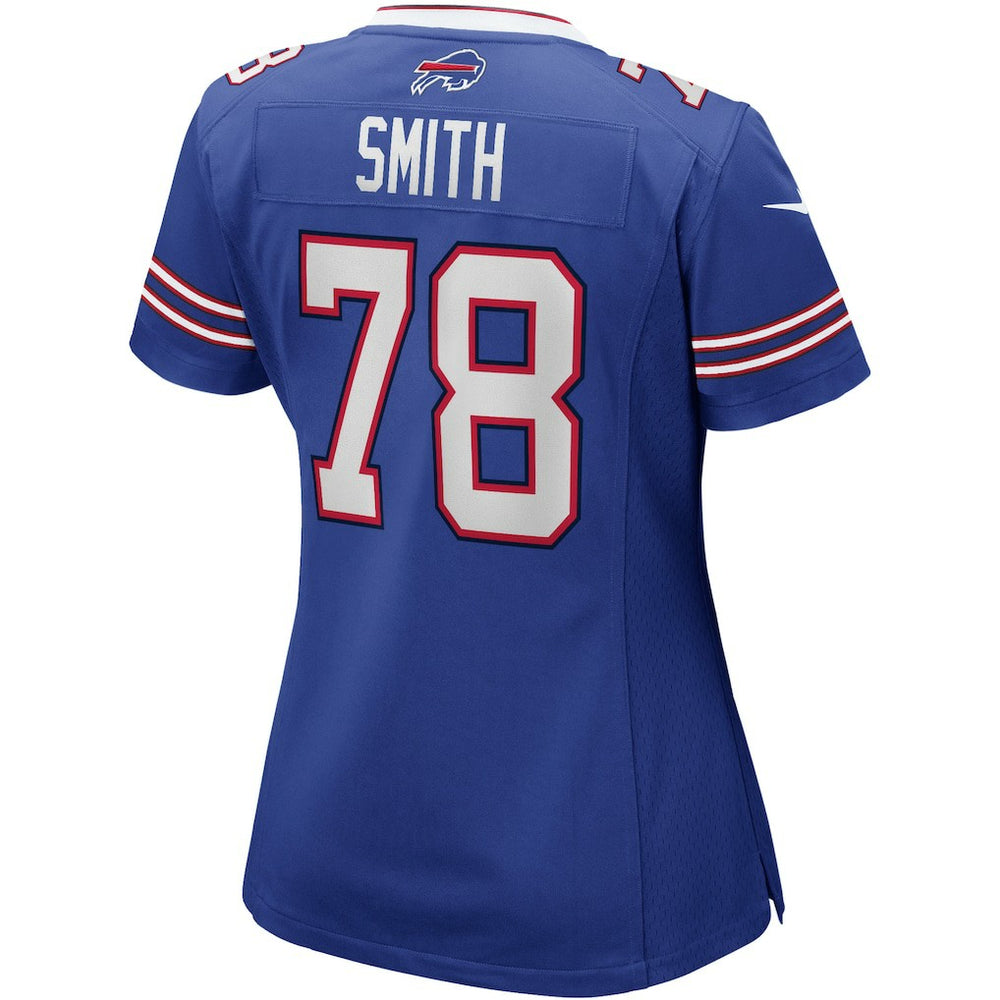 Bruce Smith Buffalo Bills Women's Game Retired Player Jersey Royal