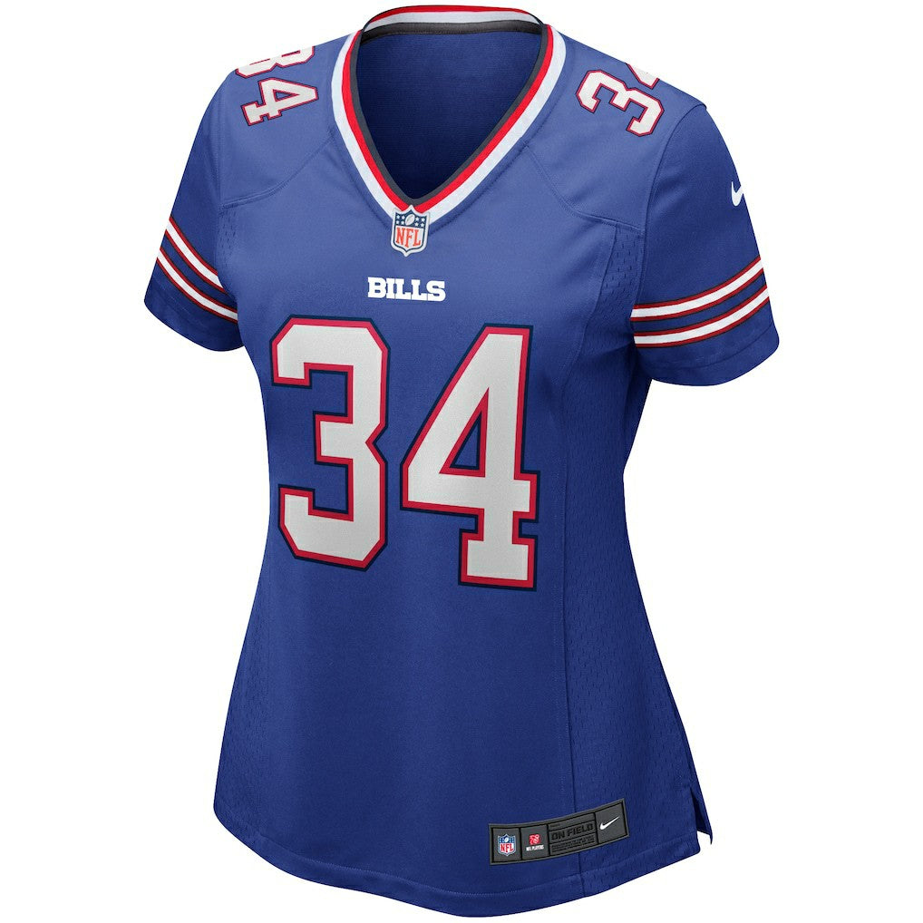 Thurman Thomas Buffalo Bills Women's Game Retired Player Jersey Royal