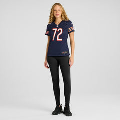 William Perry Chicago Bears Women's Game Retired Player Jersey Navy