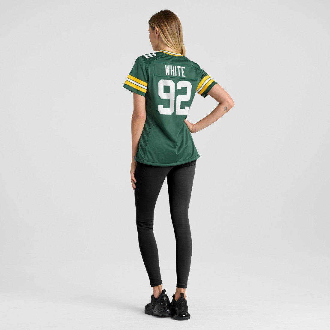 Reggie White Green Bay Packers Women's Game Retired Player Jersey Green