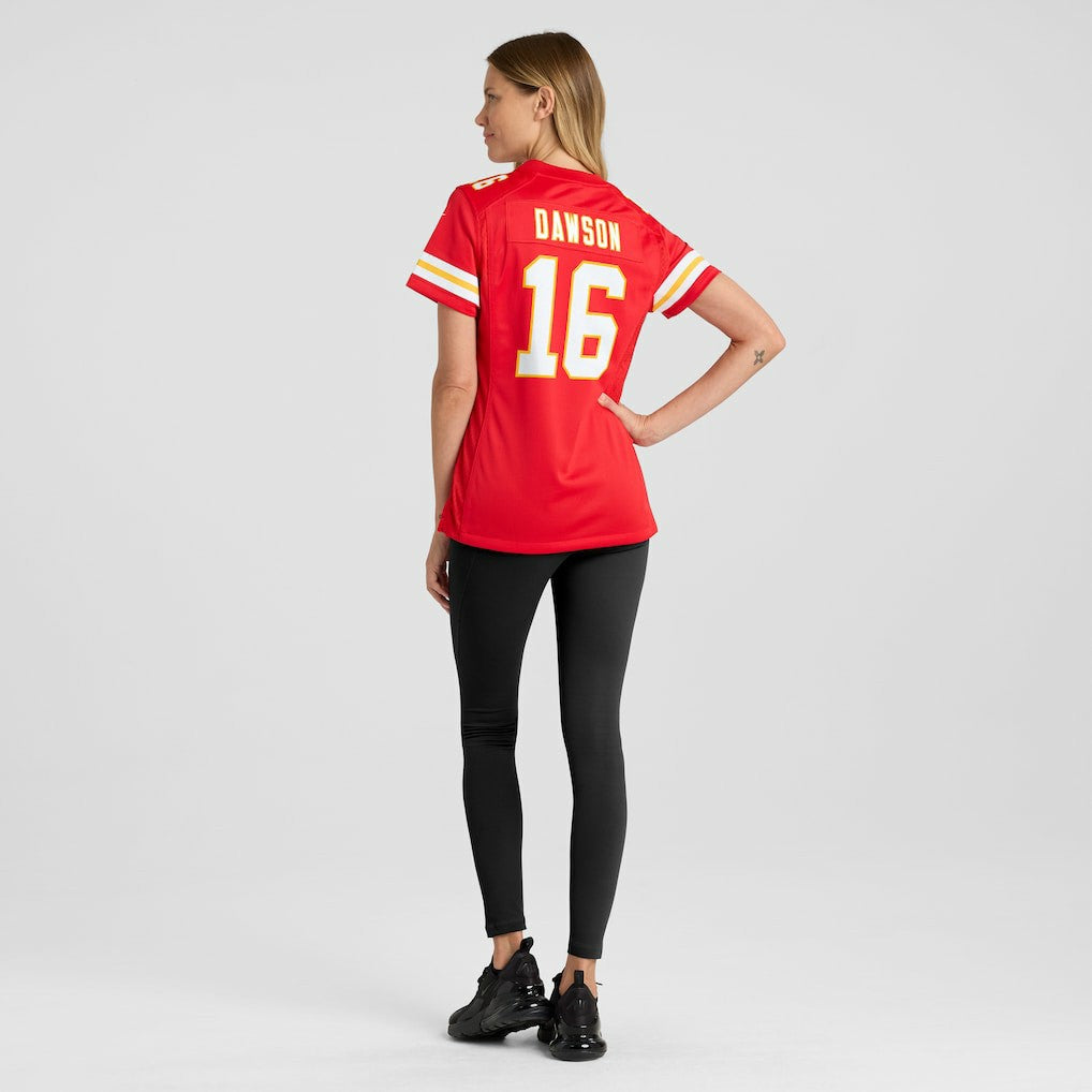 Len Dawson Kansas City Chiefs Women's Game Retired Player Jersey Red