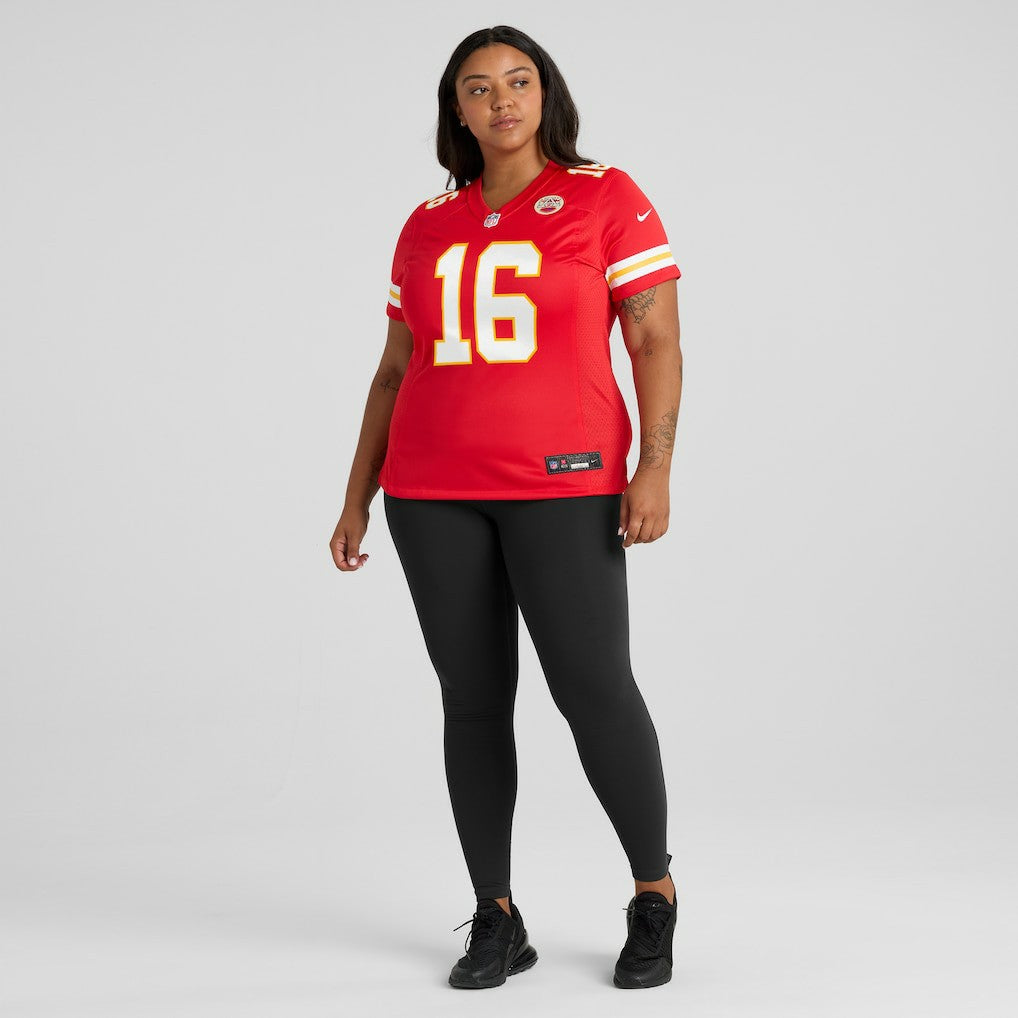 Len Dawson Kansas City Chiefs Women's Game Retired Player Jersey Red