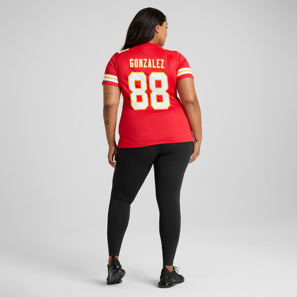Tony Gonzalez Kansas City Chiefs Women's Game Retired Player Jersey Red