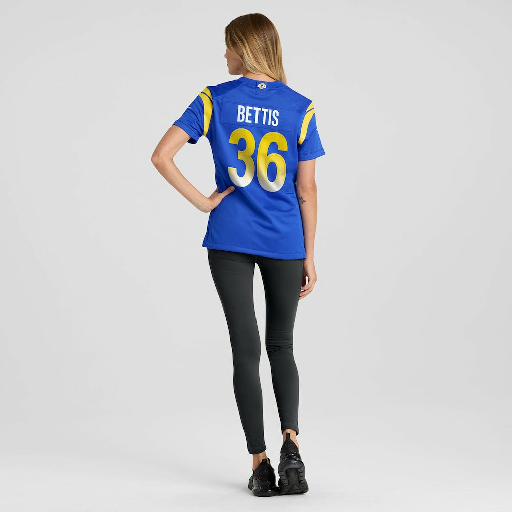 Jerome Bettis Los Angeles Rams Women's Game Retired Player Jersey Royal