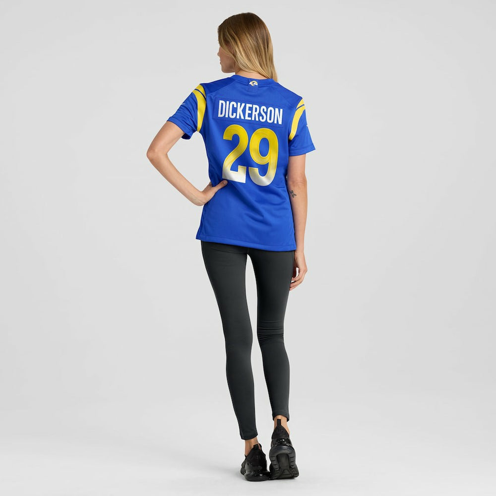 Eric Dickerson Los Angeles Rams Women's Game Retired Player Jersey Royal
