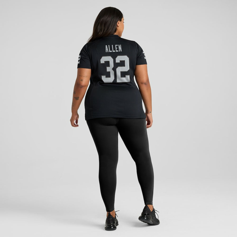 Marcus Allen Las Vegas Raiders Women's Game Retired Player Jersey Black