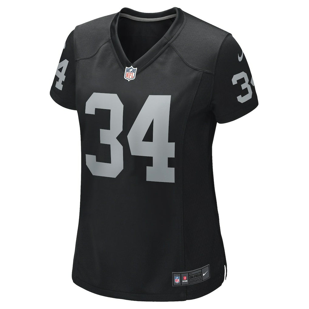 Bo Jackson Las Vegas Raiders Women's Game Retired Player Jersey Black