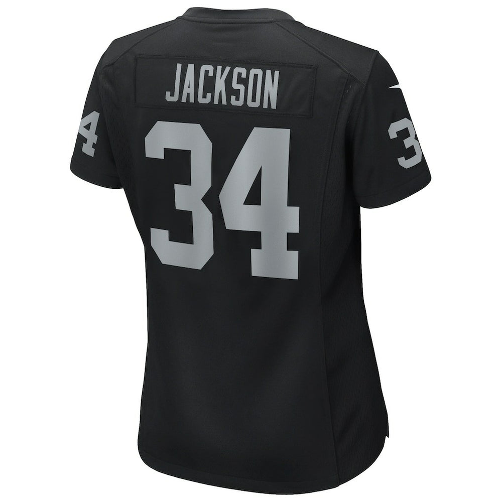 Bo Jackson Las Vegas Raiders Women's Game Retired Player Jersey Black