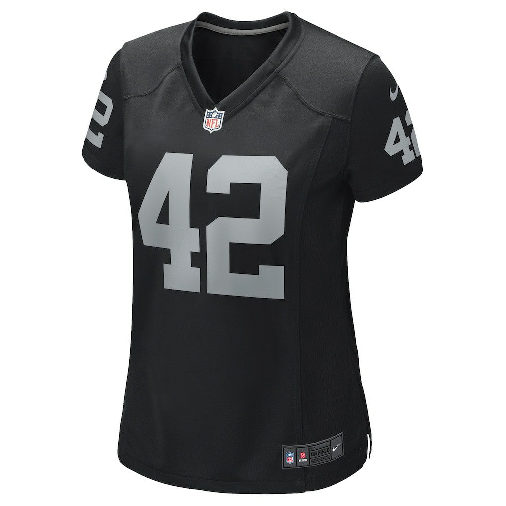 Ronnie Lott Las Vegas Raiders Women's Game Retired Player Jersey Black