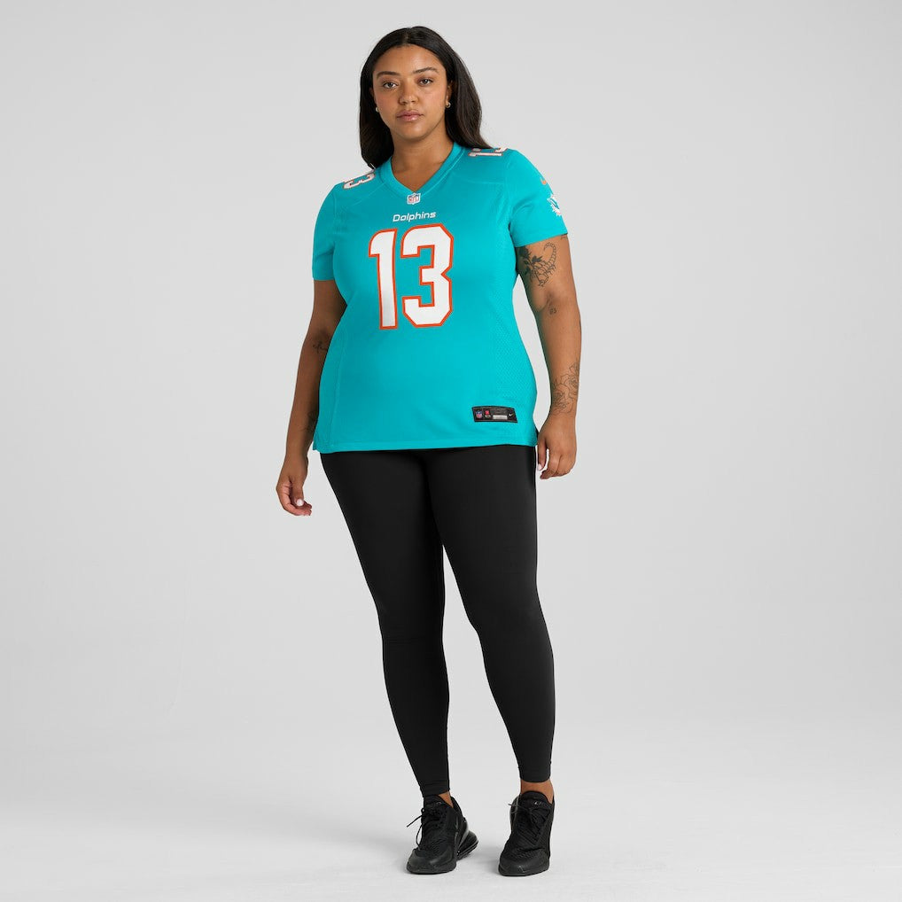 Dan Marino Miami Dolphins Women's Game Retired Player Jersey Aqua