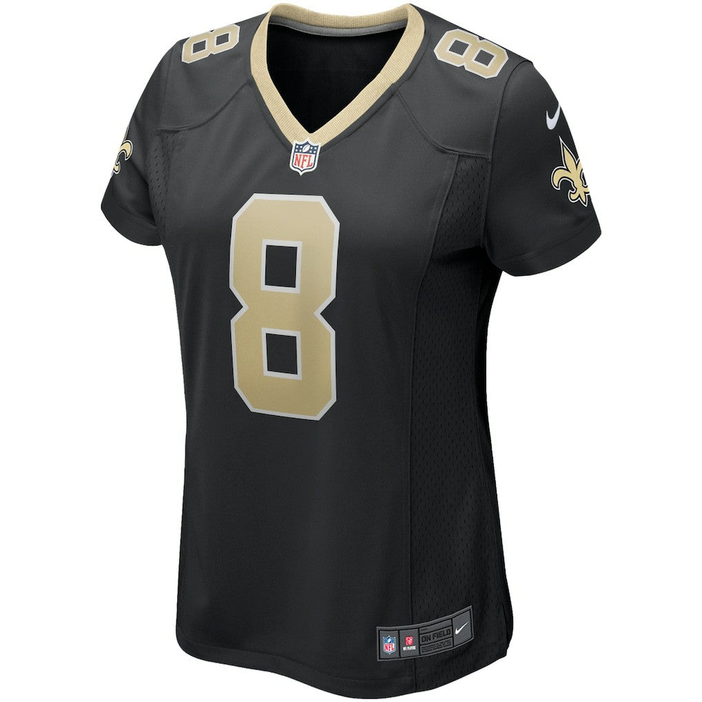 Archie Manning New Orleans Saints Women's Game Retired Player Jersey Black