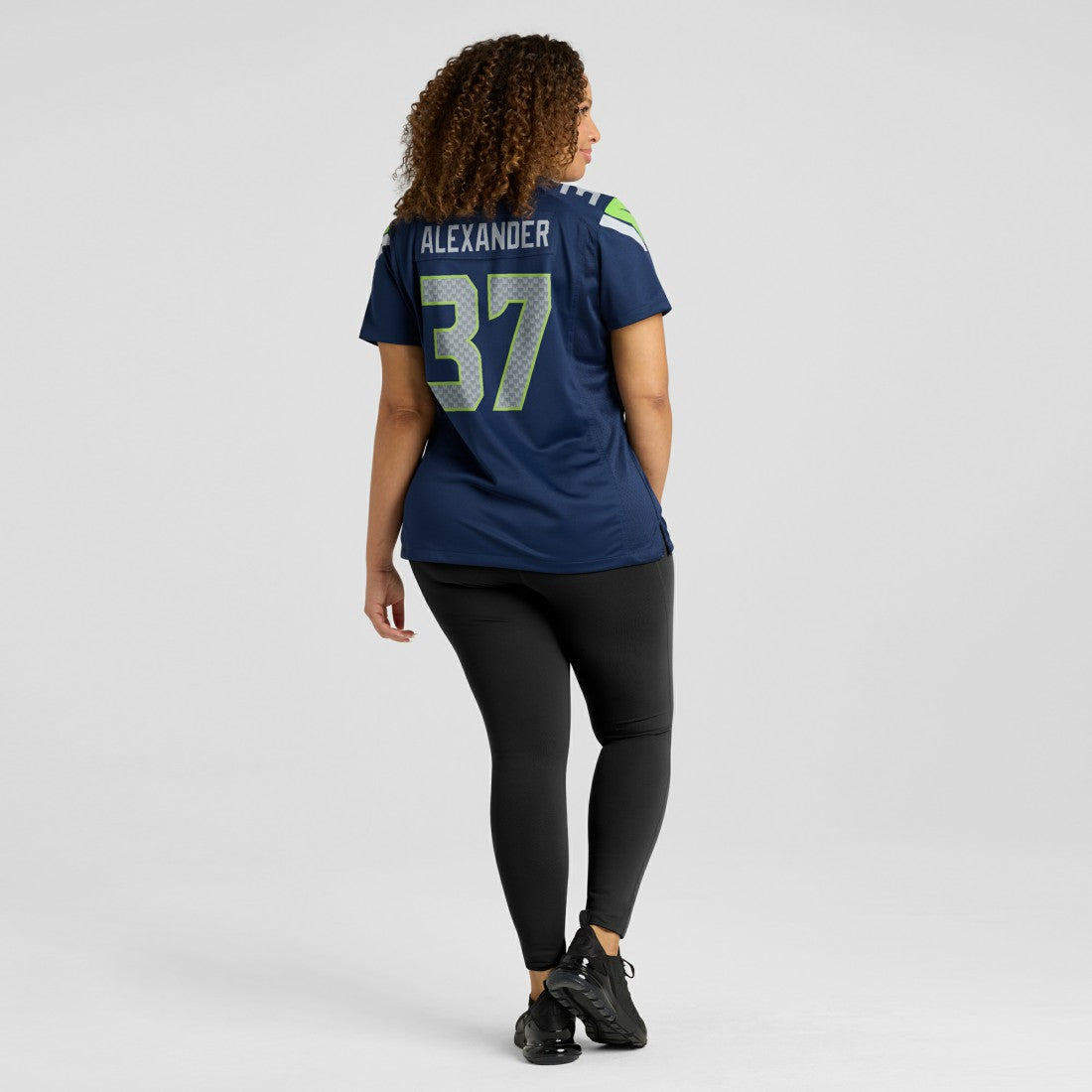 Shaun Alexander Seattle Seahawks Women's Game Retired Player Jersey College Navy