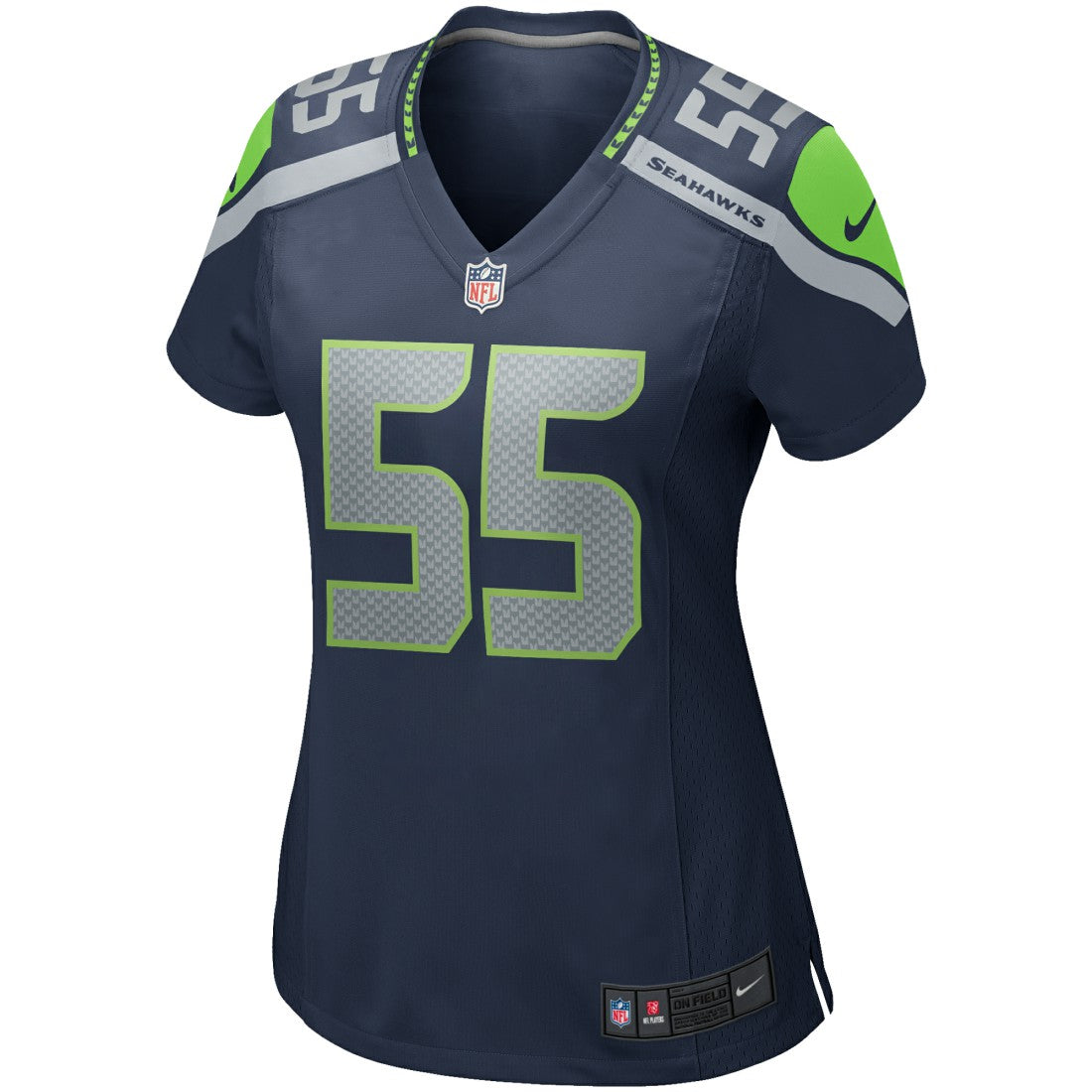 Brian Bosworth Seattle Seahawks Women's Game Retired Player Jersey College Navy