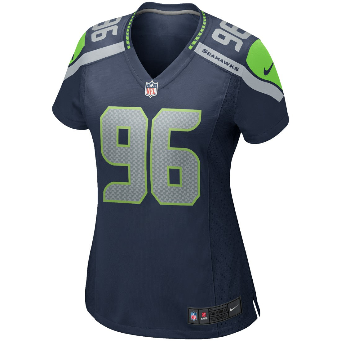 Cortez Kennedy Seattle Seahawks Women's Game Retired Player Jersey College Navy