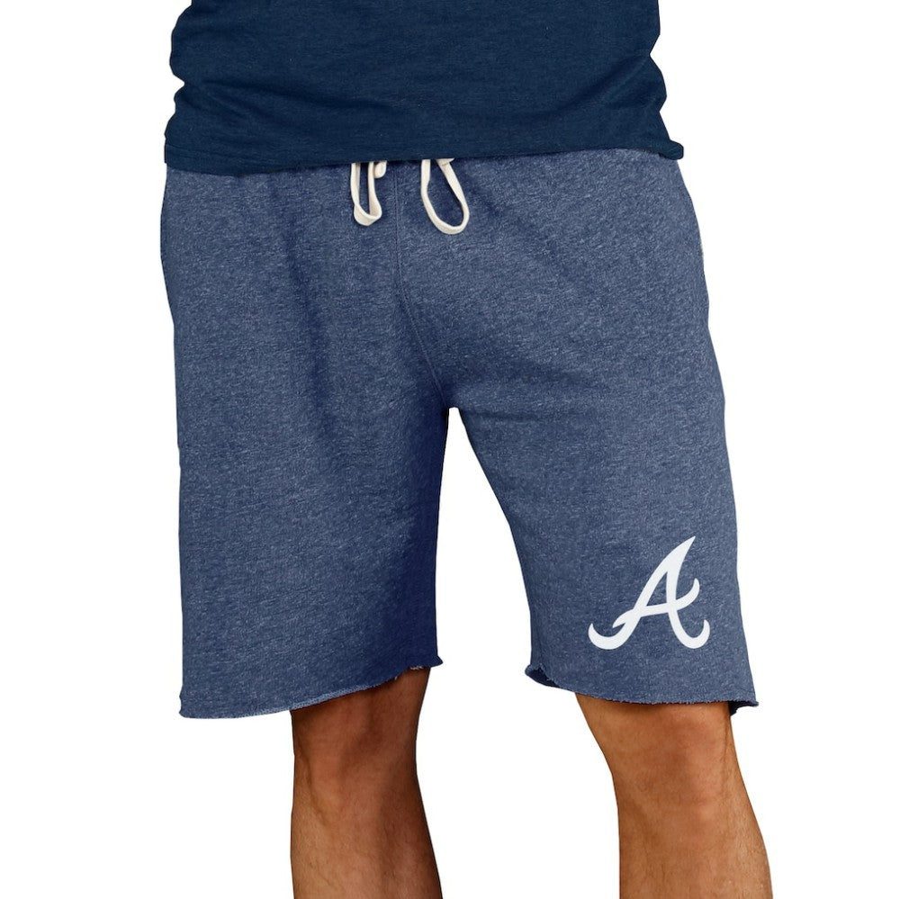 Atlanta Braves Concepts Sport Mainstream Terry Shorts - Navy Shorts
