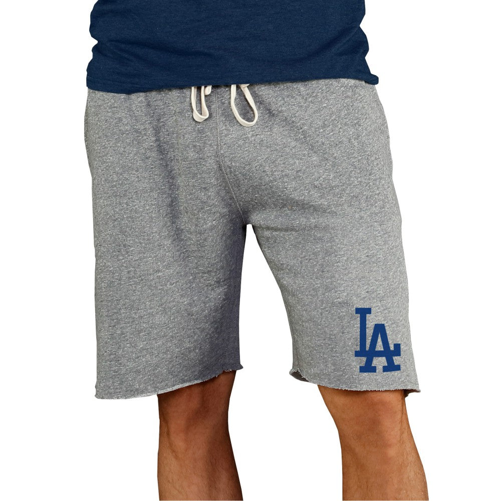 Los Angeles Dodgers Concepts Sport Mainstream Terry Shorts - Gray Shorts