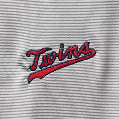 Minnesota Twins Levelwear Orion Historic Logo Raglan Quarter-Zip Jacket - Gray Jackets