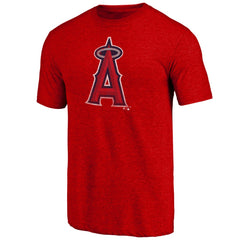 Los Angeles Angels Father's Day Greatest Dad Tri-Blend T-Shirt - Red T-shirts