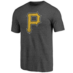 Pittsburgh Pirates Father's Day Greatest Dad Tri-Blend T-Shirt - Black T-shirts