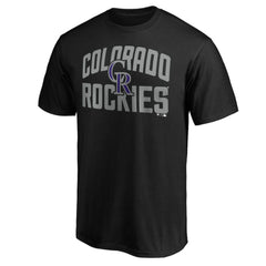 Colorado Rockies Father's Day #1 Dad T-Shirt - Black T-shirts