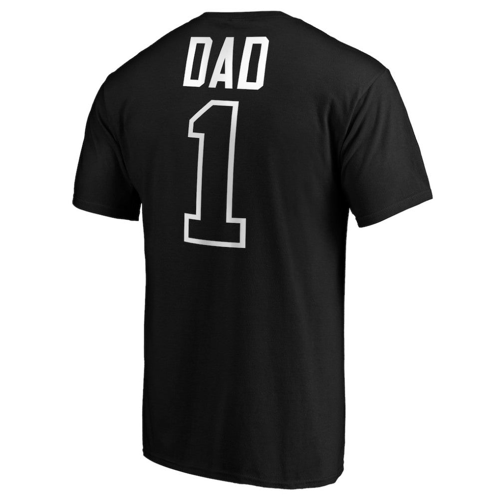 Pittsburgh Pirates Father's Day #1 Dad T-Shirt - Black T-shirts
