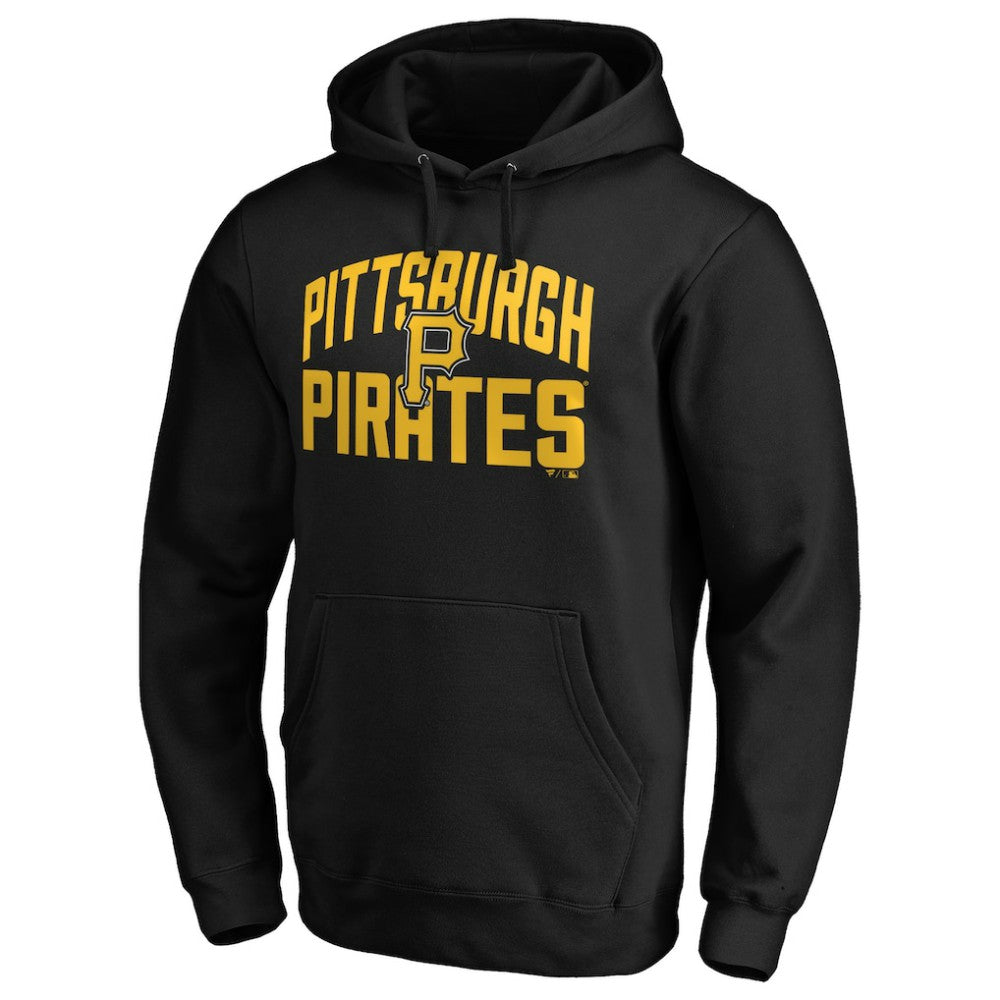 Pittsburgh Pirates Father's Day #1 Dad Pullover Hoodie - Black Hoodies