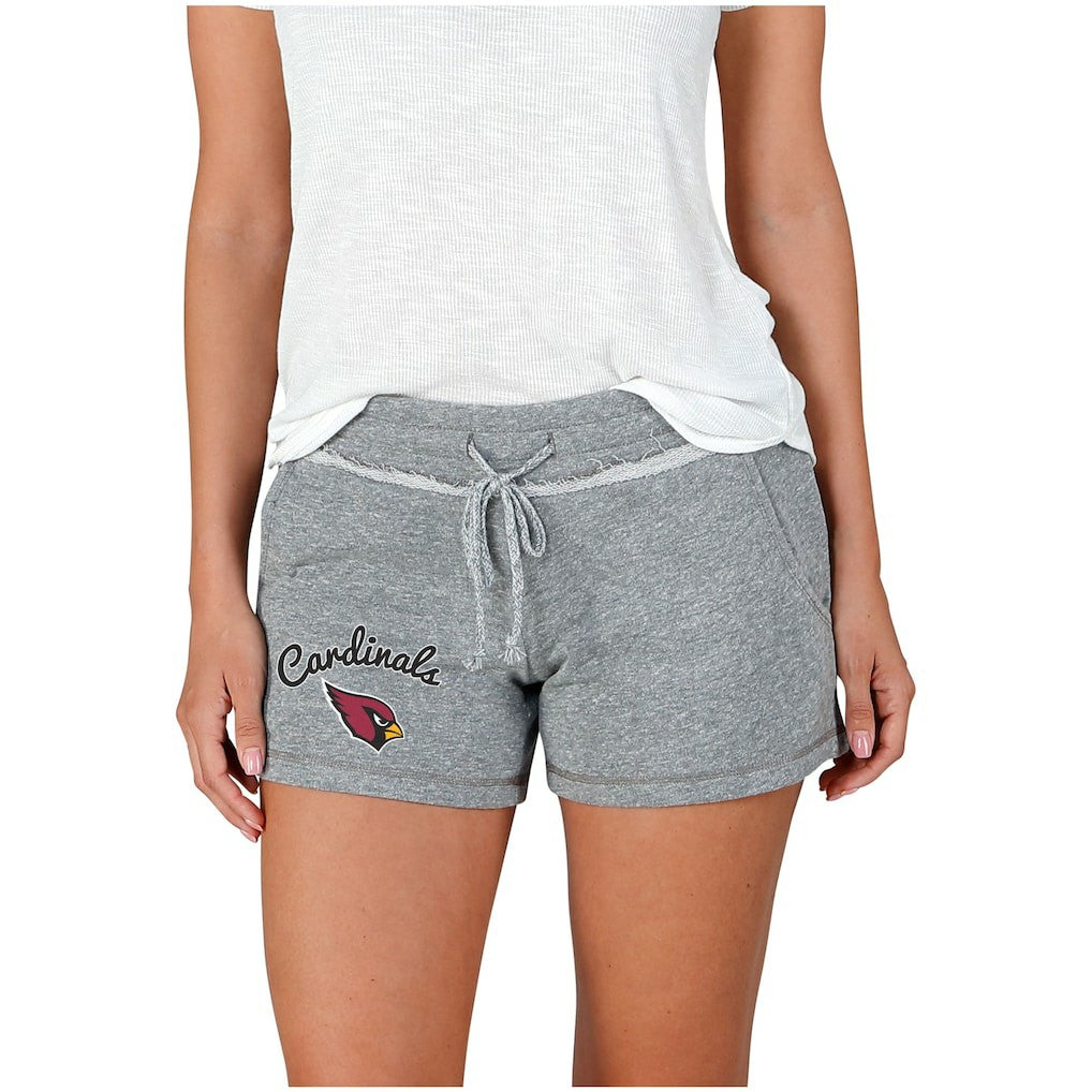 Arizona Cardinals Concepts Sport Women's Mainstream Terry Shorts Gray