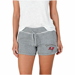 Tampa Bay Buccaneers Concepts Sport Women's Mainstream Terry Shorts Gray