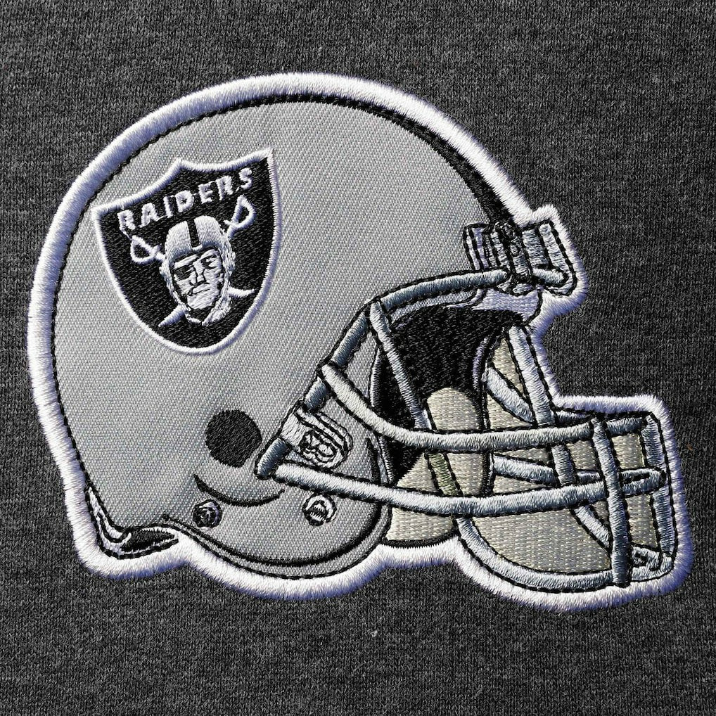 Las Vegas Raiders Starter Extreme Fireballer Pullover Hoodie Heathered Gray/Silver