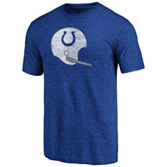 Indianapolis Colts #1 Dad Team Logo T-Shirt Royal