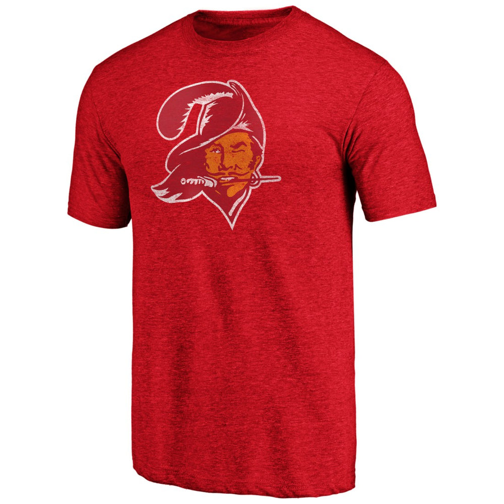 Tampa Bay Buccaneers #1 Dad Team Logo T-Shirt Red