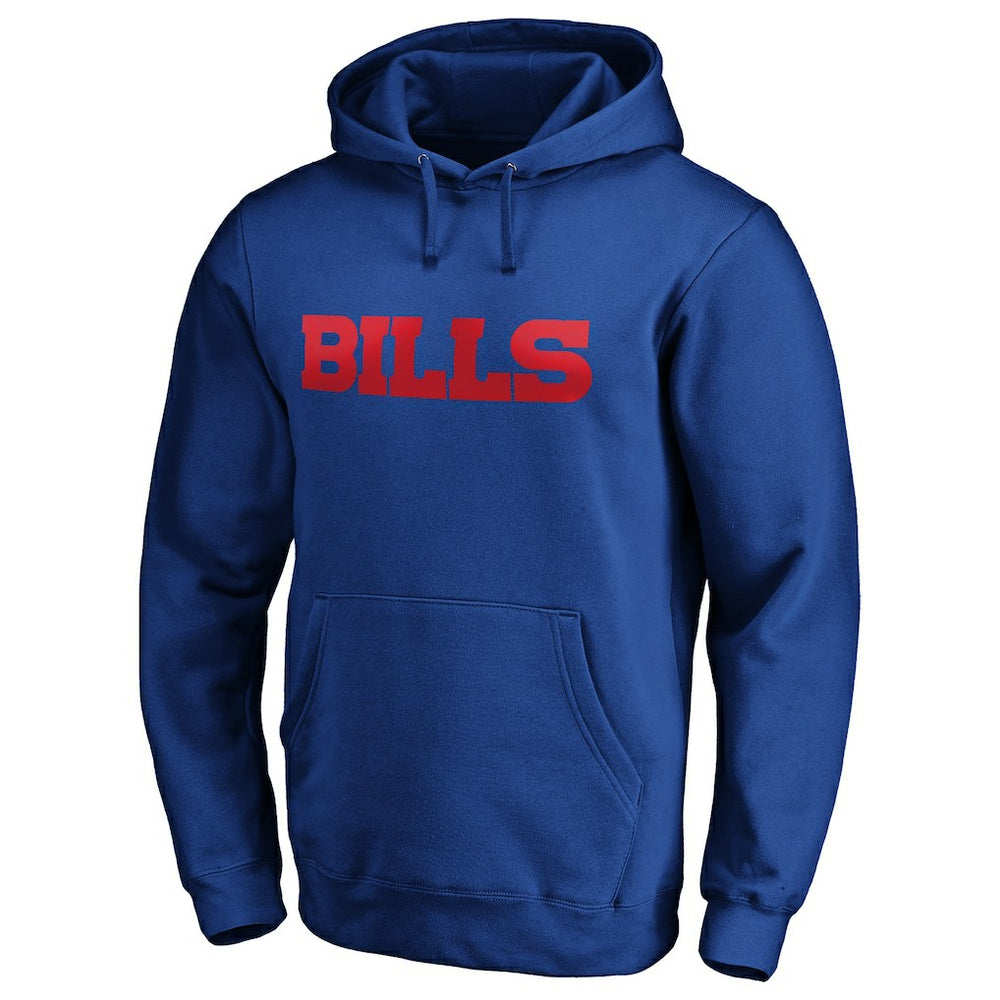 Buffalo Bills #1 Dad Pullover Hoodie Royal