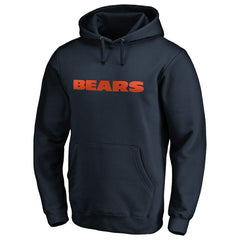 Chicago Bears #1 Dad Pullover Hoodie Navy
