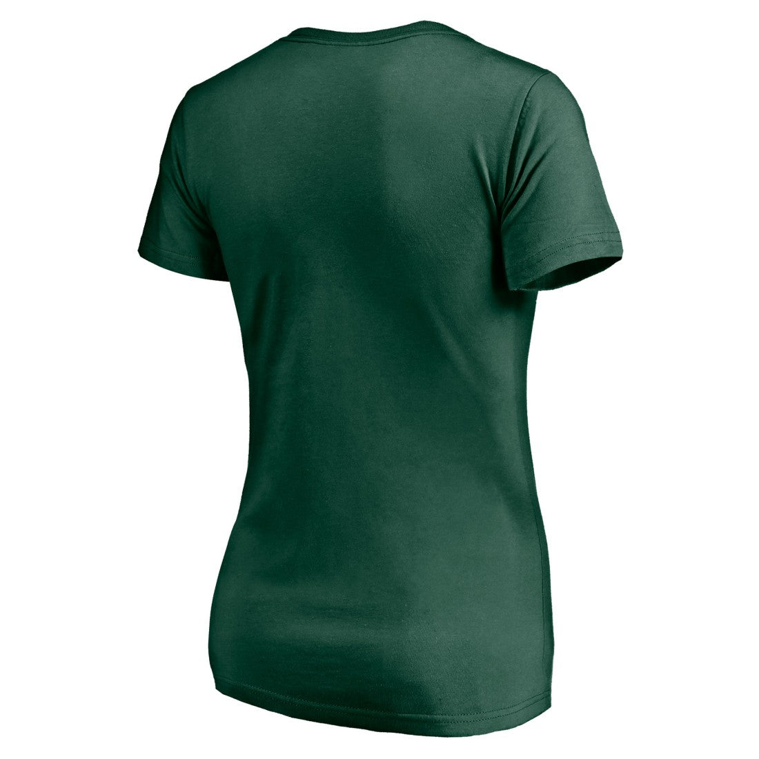 Green Bay Packers Women's Nostalgia V-Neck T-Shirt Green