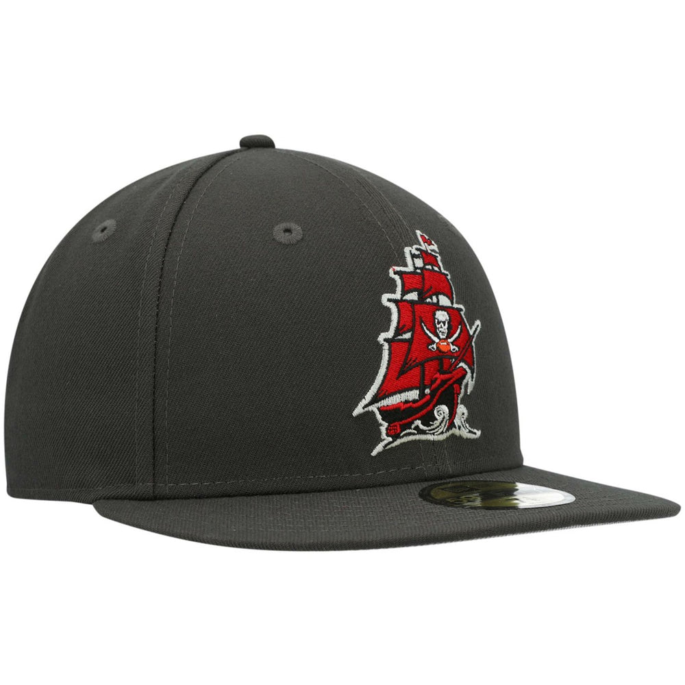 Tampa Bay Buccaneers New Era Omaha 59FIFTY Fitted Hat Pewter