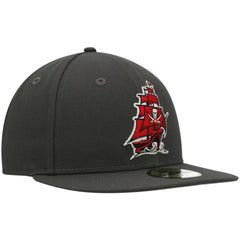 Tampa Bay Buccaneers New Era Omaha 59FIFTY Fitted Hat Pewter