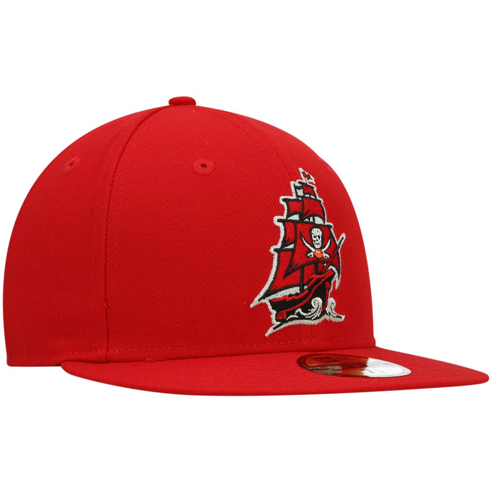 Tampa Bay Buccaneers New Era Omaha 59FIFTY Fitted Hat Red