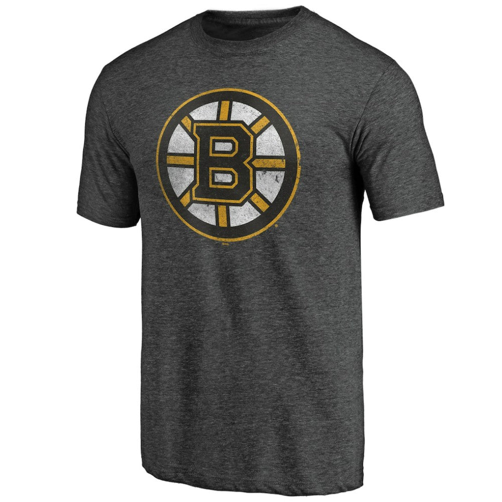 NHL Boston Bruins Greatest Dad Tri-Blend T-Shirt - Charcoal