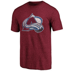 NHL Colorado Avalanche Greatest Dad Tri-Blend T-Shirt - Burgundy