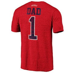 NHL Florida Panthers Greatest Dad Tri-Blend T-Shirt - Red