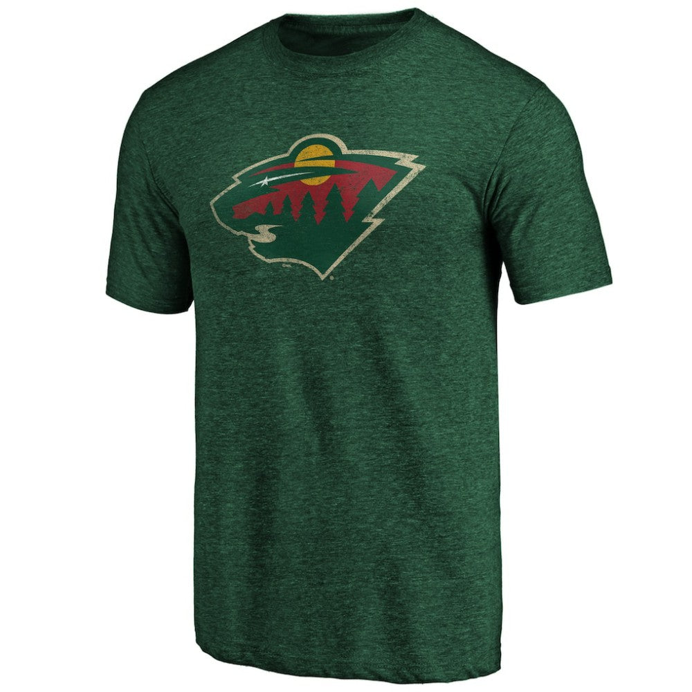 NHL Minnesota Wild Greatest Dad Tri-Blend T-Shirt - Green