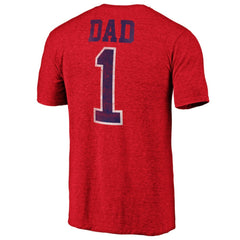 NHL Montreal Canadiens Greatest Dad Tri-Blend T-Shirt - Red