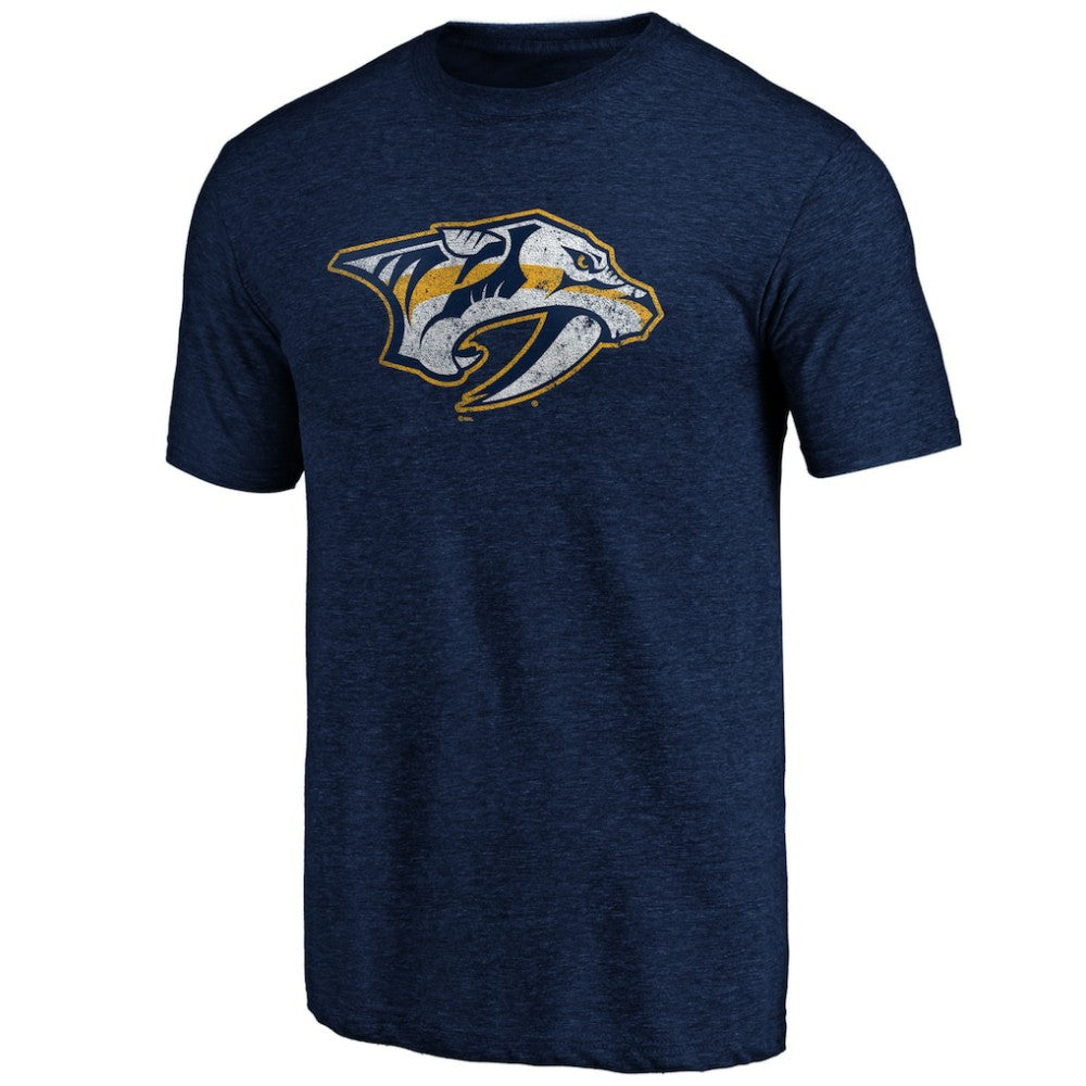 NHL Nashville Predators Greatest Dad Tri-Blend T-Shirt - Navy